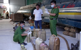Công an Bình Thuận triệt phá vụ án xăng dầu giả quy mô lớn
