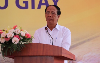 Phó thủ tướng Lê Văn Thành dự lễ thi đua 'nước rút' các tuyến cao tốc