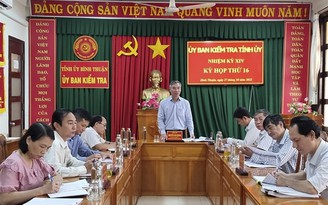 Bình Thuận: Kỷ luật cảnh cáo nguyên Chủ tịch UBND H.Bắc Bình Lê Văn Long