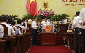 Kết quả tín nhiệm của 36 chức danh chủ chốt Hà Nội