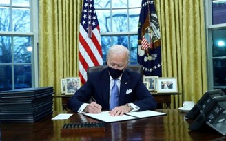 Lãnh đạo Việt Nam gửi điện mừng ông Joe Biden nhậm chức Tổng thống Mỹ