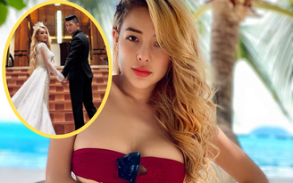 Hot girl ‘clip nóng’ Ngân 98 và Lương Bằng Quang tung ảnh cưới?