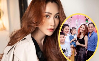 Ngân Khánh bất ngờ xuất hiện cùng chồng Việt kiều dự sinh nhật Lê Phương