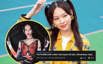 Người mẫu Phí Phương Anh nhận 'bão' dislike khi tung MV mới, khán giả kêu 'nghỉ hát'