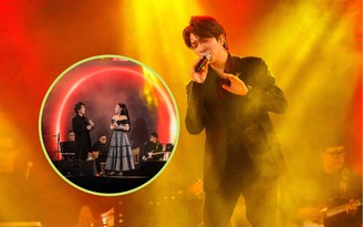 Tăng Phúc và 'người tình âm nhạc' Trương Thảo Nhi 'cháy' hết mình trong liveshow