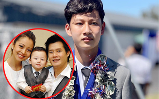 Con trai Quang Dũng - Jennifer Phạm là thủ khoa trung học