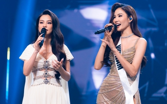Á hậu Hoàng Thùy mang sân khấu 'Hoa hậu Hoàn vũ' lên sóng truyền hình