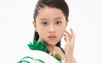 Người mẫu nhí 9 tuổi đóng phim truyền hình cùng Bella Mai