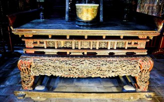 'Mãn nhãn' với hương án chùa Keo, một hiện vật độc bản, được công nhận bảo vật quốc gia