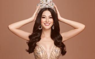 Hoa hậu Phương Khánh xinh đẹp, thần thái khi đội vương miện 3,5 tỉ đồng