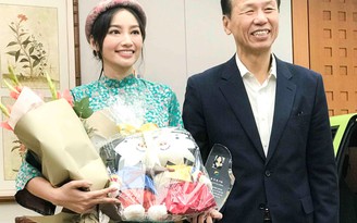 Á hậu Trúc Diễm trở thành đại sứ du lịch tỉnh Gangwon Hàn Quốc
