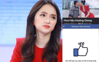 Group fan gần 170 ngàn thành viên của Hoa hậu Hương Giang đột nhiên 'bay màu'