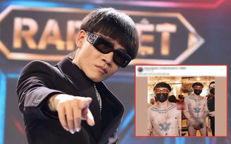 Rapper Wowy bị chỉ trích ăn mặc phản cảm tại sự kiện