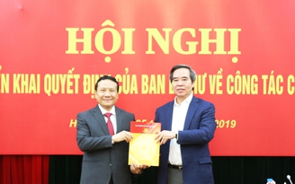 Ban Bí thư bổ nhiệm thêm một phó trưởng ban Kinh tế T.Ư