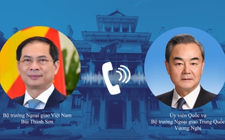 Bộ trưởng Ngoại giao Việt Nam - Trung Quốc điện đàm về Biển Đông