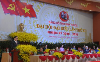 Đại hội Đảng bộ tỉnh Bình Phước lần thứ XI: Cán bộ trẻ chiếm 11,3%