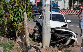 Tai nạn ở Bình Phước: Ô tô va chạm xe máy, 1 người tử vong