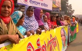 'Lá chắn người' ở Bangladesh