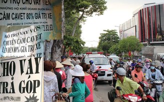 Tín dụng đen giăng bẫy khắp phố