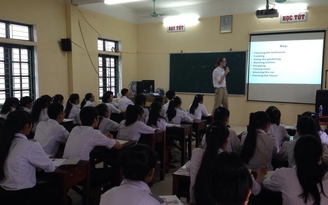Nam Định sử dụng giáo viên nước ngoài dạy tiếng Anh