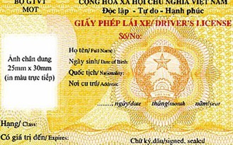 Cấp giấy phép lái xe số tự động từ 1.1.2016