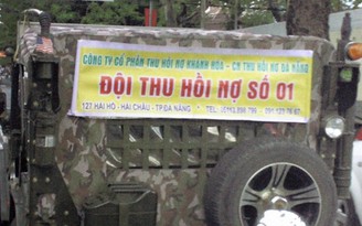 Phạt công ty đòi nợ giương oai trên phố