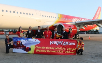 Vietjet nhận thêm hai máy bay mới