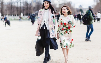 Fashionista Việt “hút” ống kính tại Tuần lễ thời trang Paris