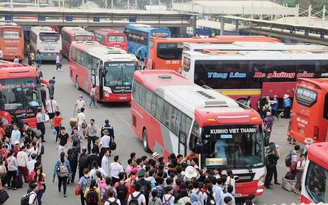 Hà Nội không tăng giá vé xe, chống nhồi nhét khách dịp lễ 30.4