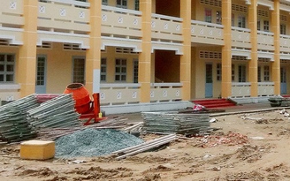 Vi phạm khá phổ biến tại các dự án xây dựng trường dân tộc nội trú