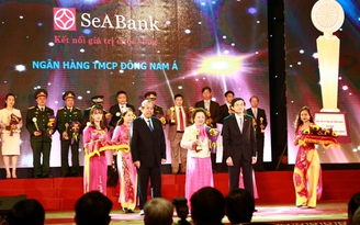 SeABank được vinh danh 'Doanh nghiệp hội nhập và phát triển 2016'