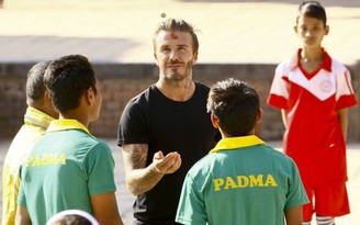 David Beckham phản pháo 'nghi án' đi từ thiện để được phong tước hiệp sĩ