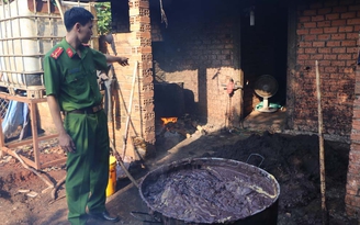 Phát hiện cơ sở pha trộn tạp chất vào hạt tiêu