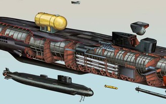 Tàu ngầm lớn nhất thế giới của Nga