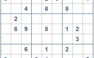 Mời các bạn thử sức với ô số Sudoku 3922 mức độ Khó