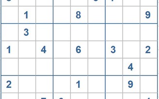 Mời các bạn thử sức với ô số Sudoku 4042 mức độ Khó