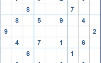Mời các bạn thử sức với ô số Sudoku 4058 mức độ Khó