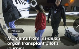 Thiên thần giữa đời thường: Cuộc sống của những phi công chuyên chở tạng hiến