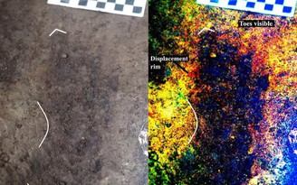 Tìm thấy dấu chân loài người cách đây 13.000 năm
