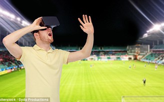 Cẩn trọng khi dùng kính thực tế ảo xem bóng đá World Cup