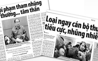 Tham nhũng vặt gây phiền lòng người dân