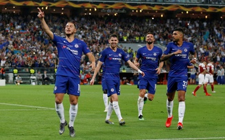 Hazard lập cú đúp, Chelsea đè bẹp Arsenal ở chung kết Europa League