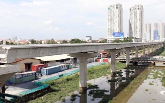 Đường sắt đô thị Nhổn - ga Hà Nội có tốc độ trung bình 35 km/giờ