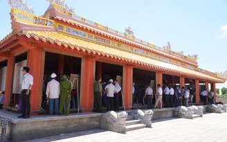Khánh thành đền thờ vua Hàm Nghi ở Khu di tích Tân Sở