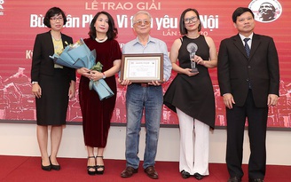Giải thưởng Lớn - Vì tình yêu Hà Nội vinh danh nhạc sĩ Phú Quang