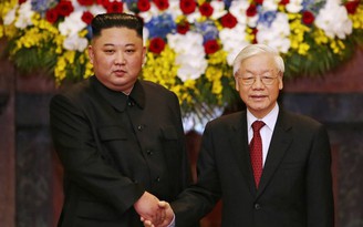 Điện mừng 75 năm thành lập Đảng Lao động Triều Tiên