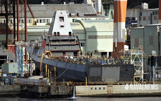 Nhật Bản sắp hạ thủy khu trục hạm mới