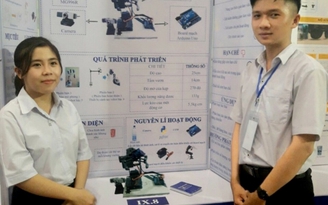 Cánh tay robot phân loại rác