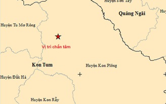 Kon Plông (Kon Tum) 2 tháng xảy ra 34 trận động đất