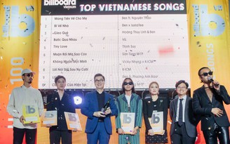 Thấy gì khi Bảng xếp hạng âm nhạc Billboard đến Việt Nam?